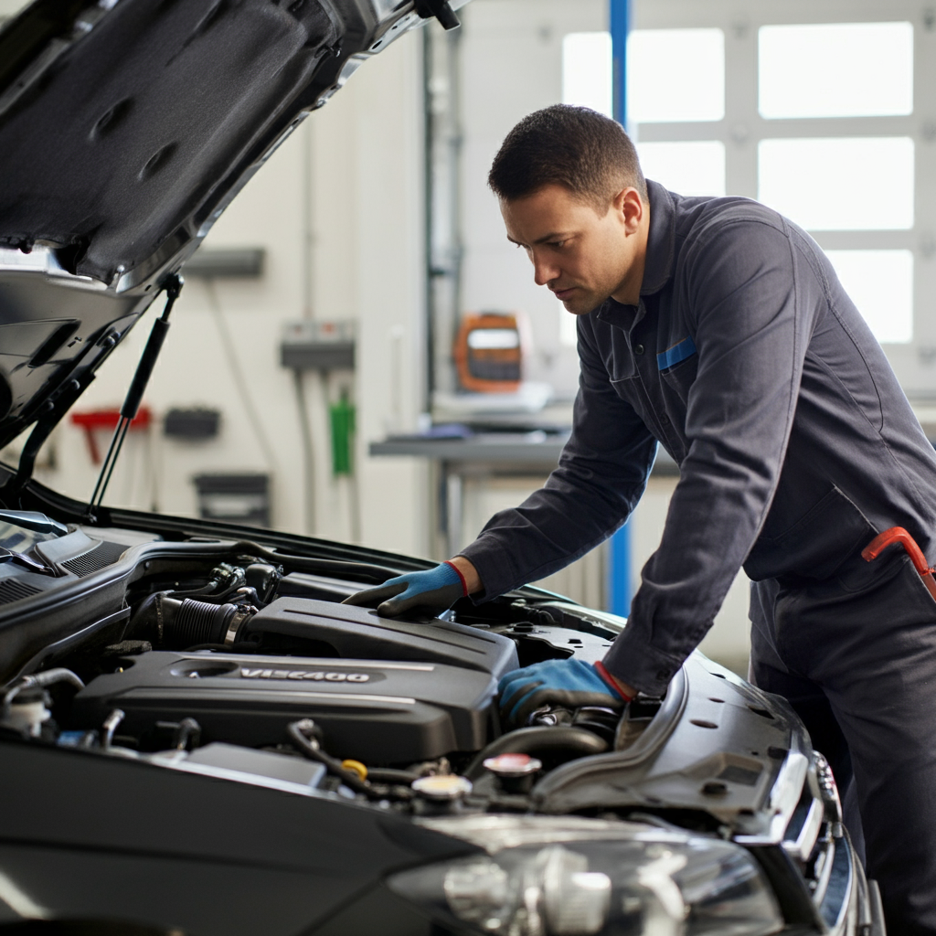 Garage Employee Vehicle Inspection